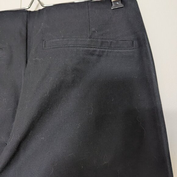 Pull on Wide Leg Black Dress Pant M Petite - Picture 3 of 6